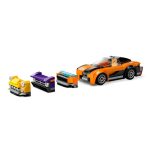 لگو سیتی 60408 کامیون حمل ماشین‌های اسپرت Car Transporter Truck with Sports Cars - Image 4