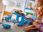 لگو سیتی 60408 کامیون حمل ماشین‌های اسپرت Car Transporter Truck with Sports Cars - Image 9