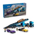 لگو سیتی 60408 کامیون حمل ماشین‌های اسپرت Car Transporter Truck with Sports Cars - Image 2