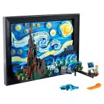 لگو آیدیاز 21333 شب پرستاره - ونسان ون گوک Vincent van Gogh - The Starry Night