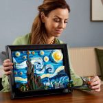 لگو آیدیاز 21333 شب پرستاره - ونسان ون گوک Vincent van Gogh - The Starry Night - Image 9