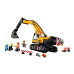 لگو سیتی 60420 بیل مکانیکی ساختمانی زرد Yellow Construction Excavator - Image 3